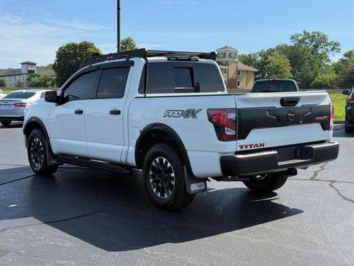 Glacier White 2021 Nissan Titan PRO-4X