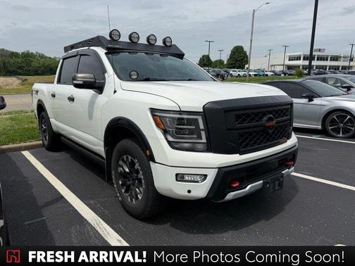Glacier White 2021 Nissan Titan PRO-4X