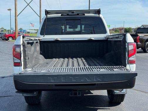 Glacier White 2021 Nissan Titan PRO-4X