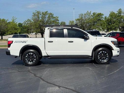 Glacier White 2021 Nissan Titan PRO-4X
