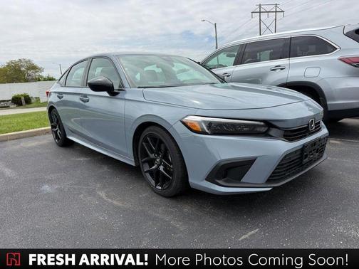 Gray 2023 Honda Civic Sport