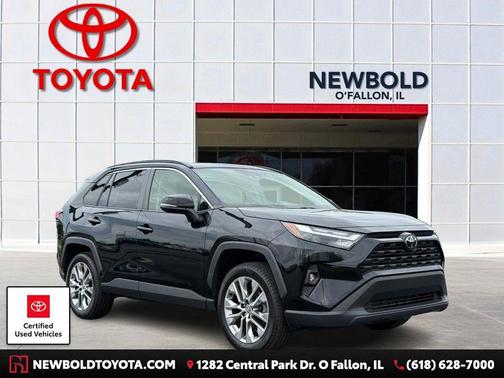 Midnight Black Metallic 2022 Toyota RAV4 XLE Premium