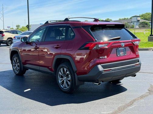 Ruby Flare Pearl 2024 Toyota RAV4 Hybrid XLE Premium