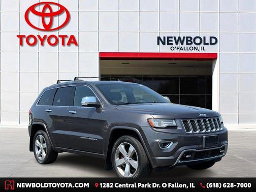 Brilliant Black Crystal Pearlcoat 2014 Jeep Grand Cherokee Overland