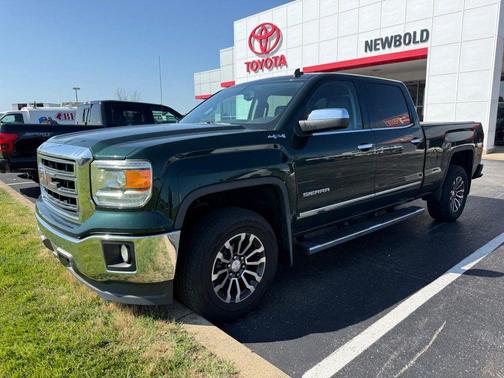 Emerald Green Metallic 2014 GMC Sierra 1500 SLT