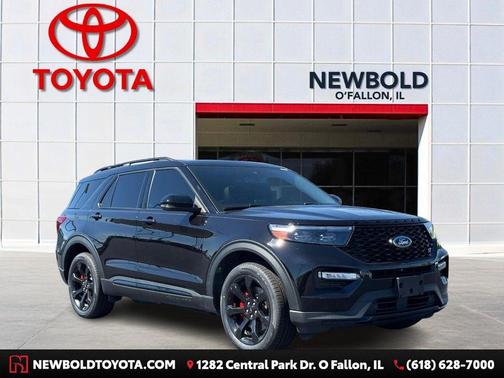 Agate Black Metallic 2023 Ford Explorer ST