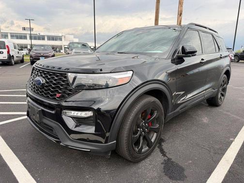 Agate Black Metallic 2023 Ford Explorer ST
