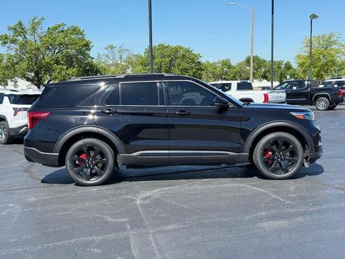 Agate Black Metallic 2023 Ford Explorer ST