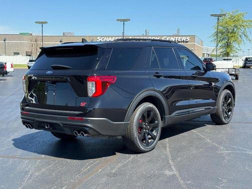 Agate Black Metallic 2023 Ford Explorer ST