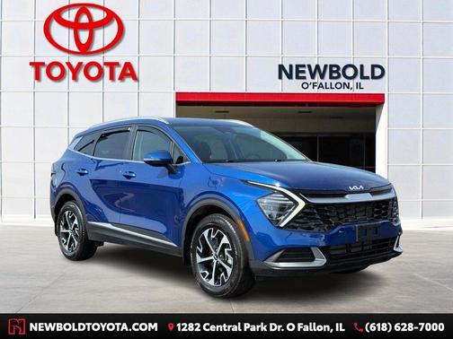 Sapphire Blue 2024 Kia Sportage EX