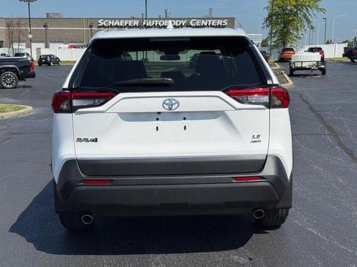 White 2022 Toyota RAV4 LE