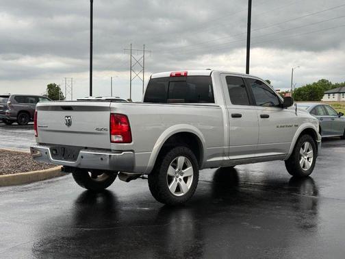 Bright Silver Metallic 2012 RAM 1500 SLT