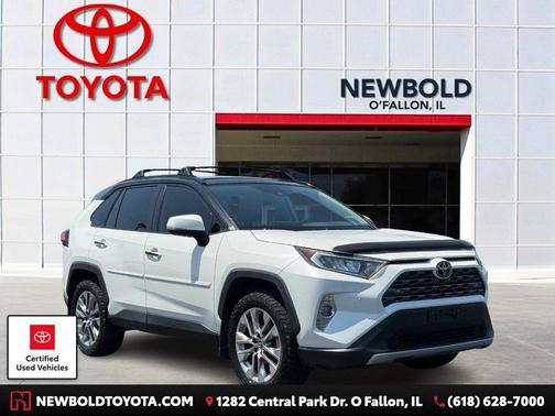 Blizzard Pearl 2019 Toyota RAV4 Limited