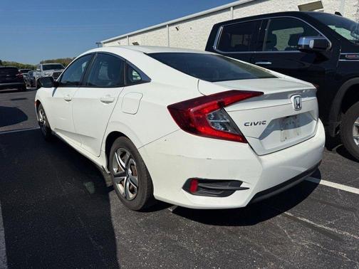 Taffeta White 2016 Honda Civic LX