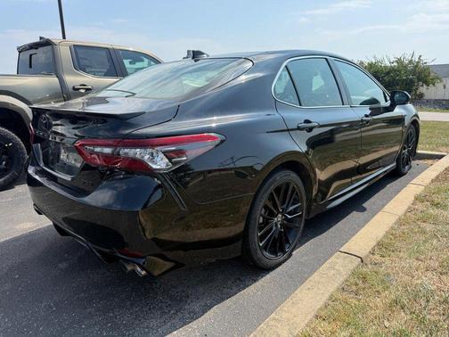 Midnight Black Metallic 2022 Toyota Camry XSE