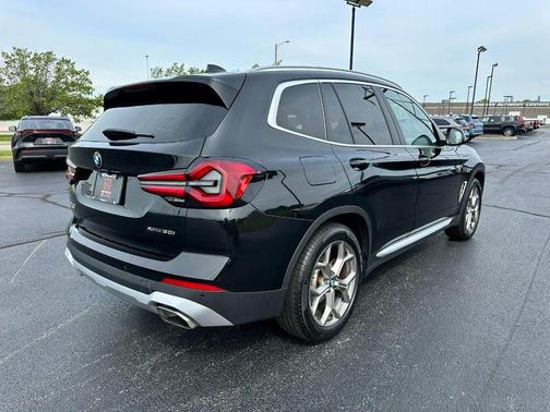 Black Sapphire Metallic 2022 BMW X3 xDrive30i