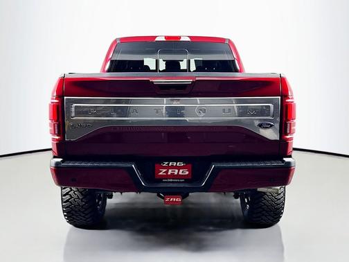 Ruby Red Metallic Tinted Clearcoat 2016 Ford F-150 Platinum