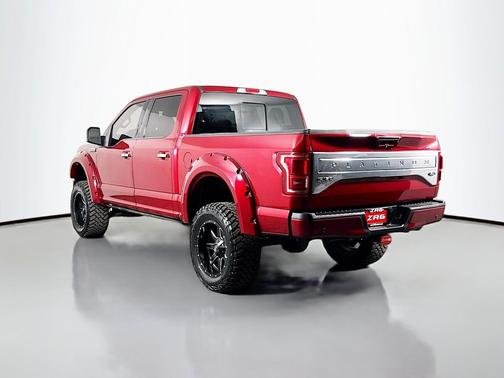 Ruby Red Metallic Tinted Clearcoat 2016 Ford F-150 Platinum