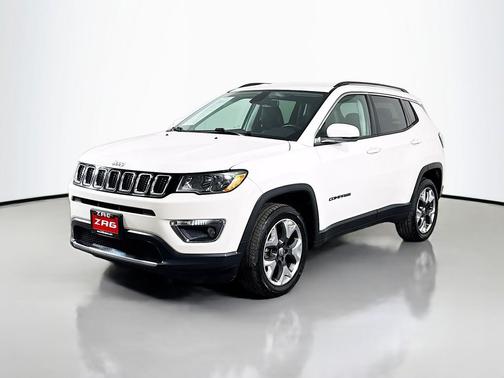 White Clearcoat 2019 Jeep Compass Limited
