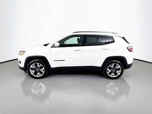 White Clearcoat 2019 Jeep Compass Limited