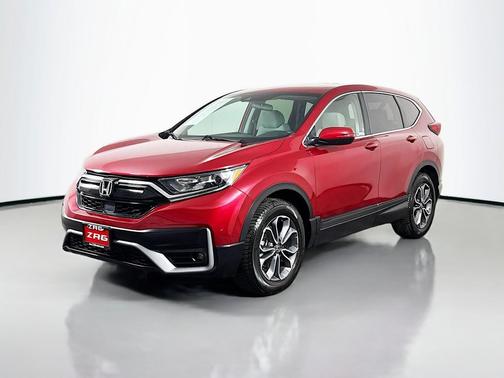 Radiant Red Metallic 2021 Honda CR-V AWD EX