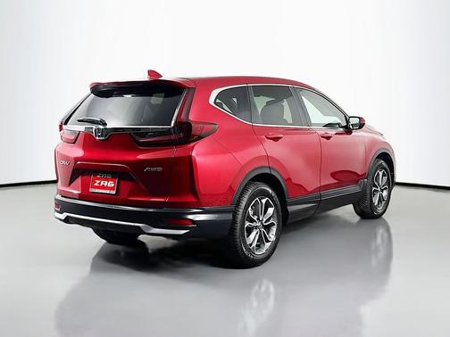 Radiant Red Metallic 2021 Honda CR-V AWD EX