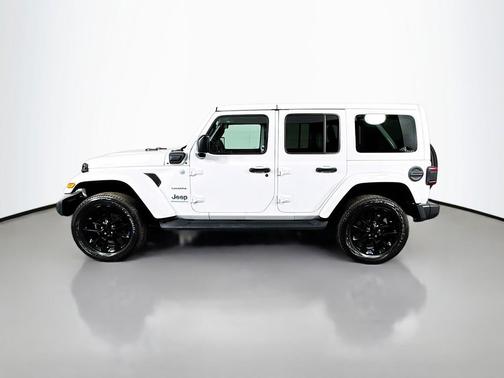 White 2023 Jeep Wrangler 4xe Sport S
