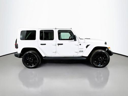 White 2023 Jeep Wrangler 4xe Sport S