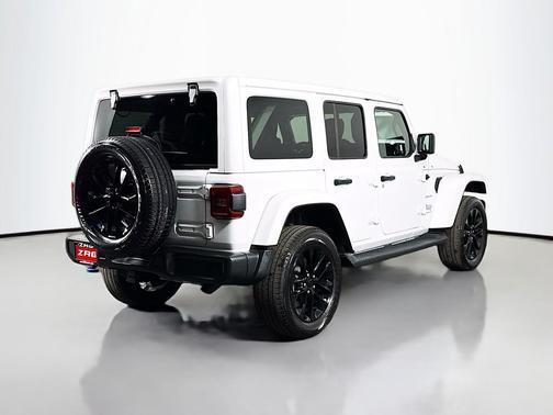White 2023 Jeep Wrangler 4xe Sport S