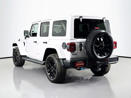 White 2023 Jeep Wrangler 4xe Sport S