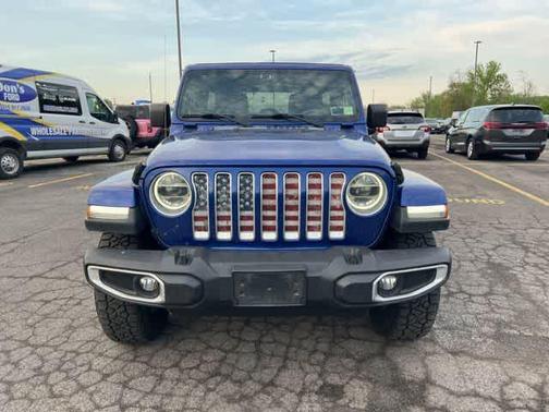 Ocean Blue Metallic Clearcoat 2020 Jeep Wrangler Unlimited Sahara