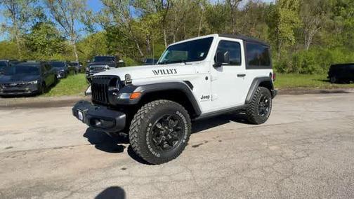 Bright White Clearcoat 2023 Jeep Wrangler Willys