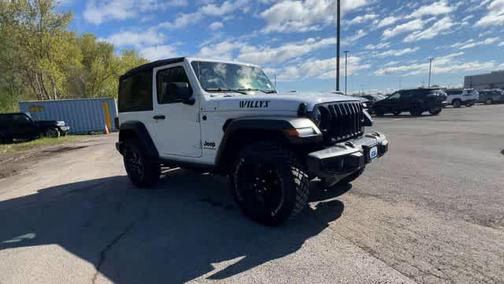 Bright White Clearcoat 2023 Jeep Wrangler Willys