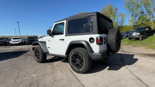 Bright White Clearcoat 2023 Jeep Wrangler Willys