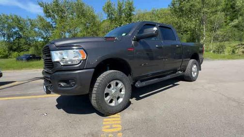 Granite Crystal Metallic Clearcoat 2019 RAM 2500 Big Horn Crew Cab 4x4 6'4' Box