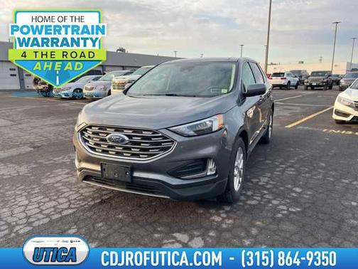 Carbonized Gray Metallic 2022 Ford Edge SEL