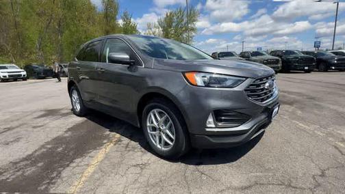 Carbonized Gray Metallic 2022 Ford Edge SEL