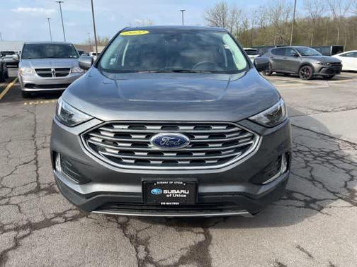 Carbonized Gray Metallic 2022 Ford Edge SEL