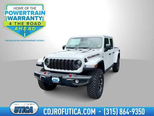 Bright White Clearcoat 2026 Jeep Gladiator Rubicon