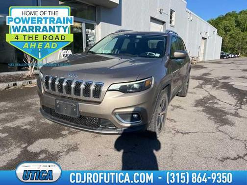 Light Brownstone Pearlcoat 2019 Jeep Cherokee Limited