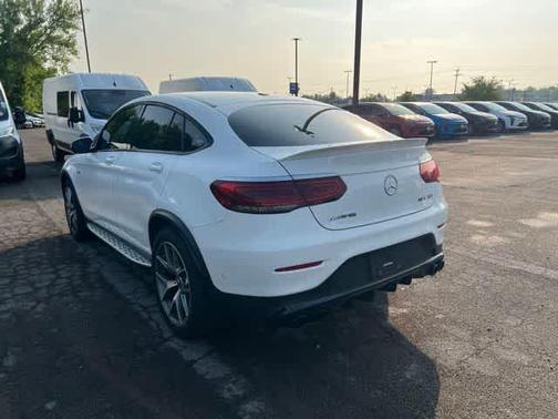 Polar White 2023 Mercedes-Benz AMG GLC 43 4MATIC Coupe