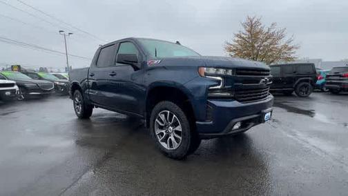 Northsky Blue Metallic 2021 Chevrolet Silverado 1500 RST