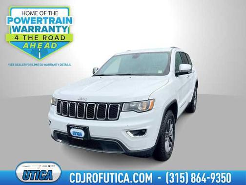 Bright White Clearcoat 2019 Jeep Grand Cherokee Limited