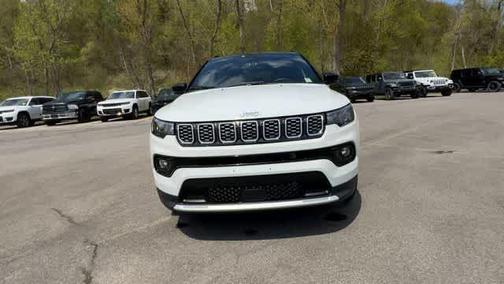 Bright White Clearcoat 2024 Jeep Compass Limited