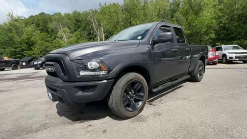 Granite Crystal Metallic Clearcoat 2021 RAM 1500 Classic Warlock Quad Cab 4x4 6'4' Box
