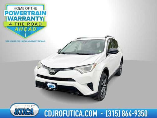 Super White 2018 Toyota RAV4 LE