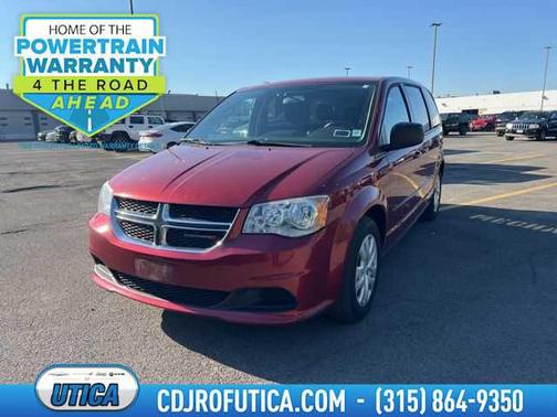 Deep Cherry Red Crystal Pearlcoat 2014 Dodge Grand Caravan AVP/SE