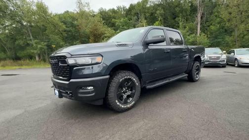 Forged Blue Metallic 2026 RAM 1500 Warlock Crew Cab 4x4 5'7' Box