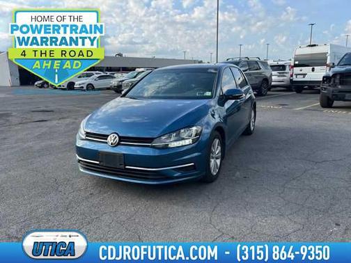 Silk Blue Metallic 2020 Volkswagen Golf 1.4T TSI