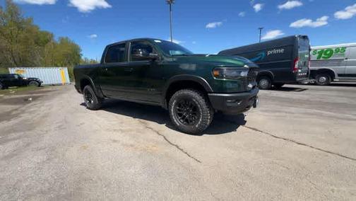 Serrano Green Metallic 2026 RAM 1500 Rebel